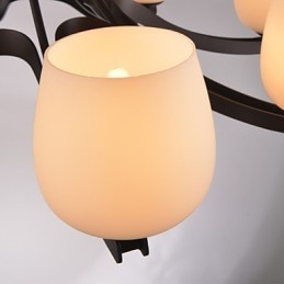 Traditionel Klassisk Retro Mini Stil Maleri Metal Lysekrone