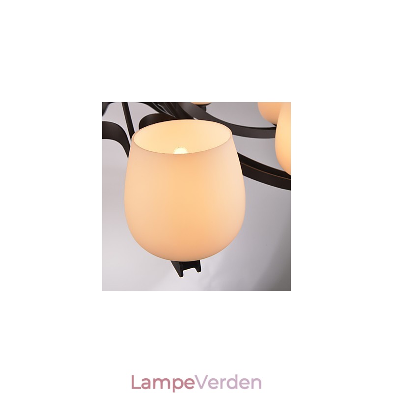 Traditionel Klassisk Retro Mini Stil Maleri Metal Lysekrone