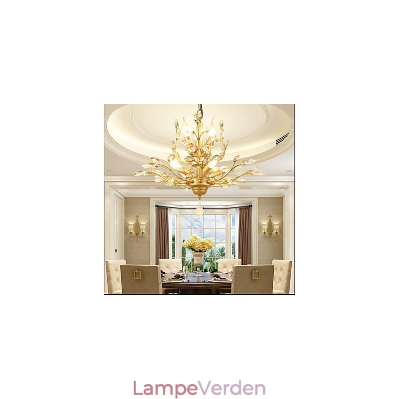 Mediterranean Retro Creative Suction Top Simple Lamper
