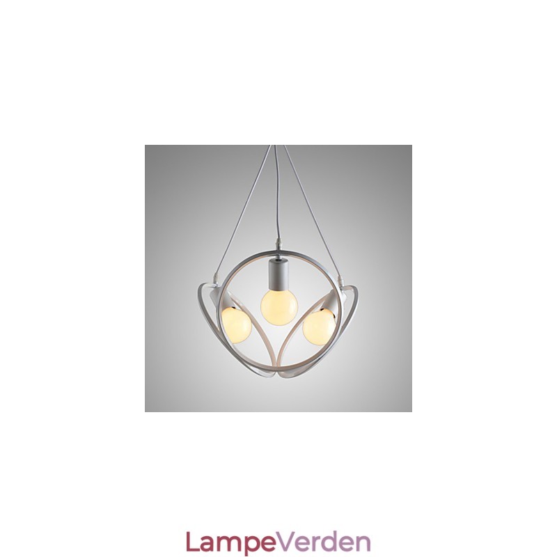 3 lys Lysekrone Pendel Light Traditionel Klassisk Retro Metal