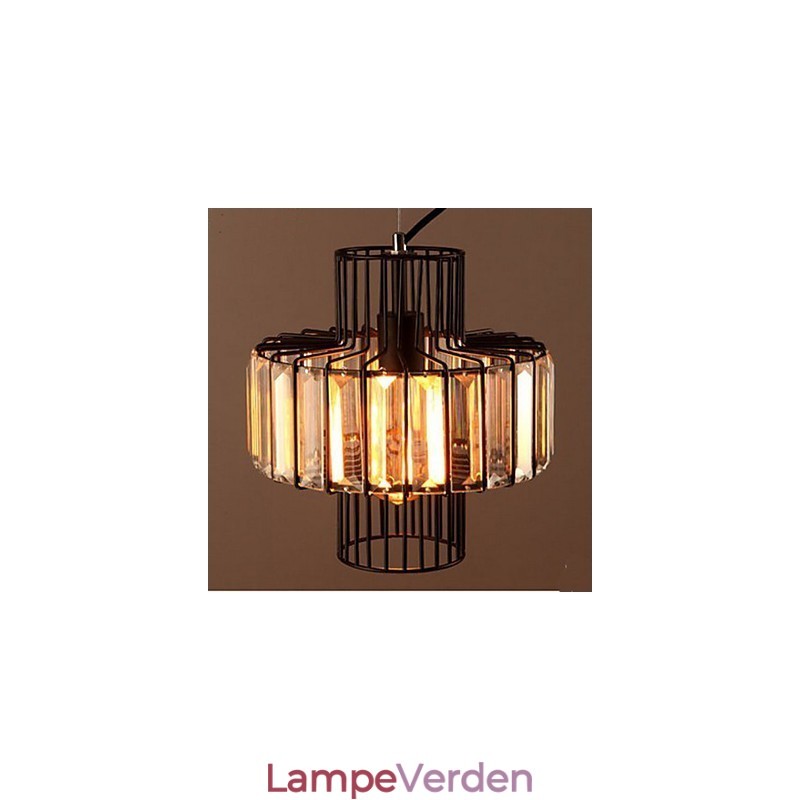 American Country Crystal lille pendel