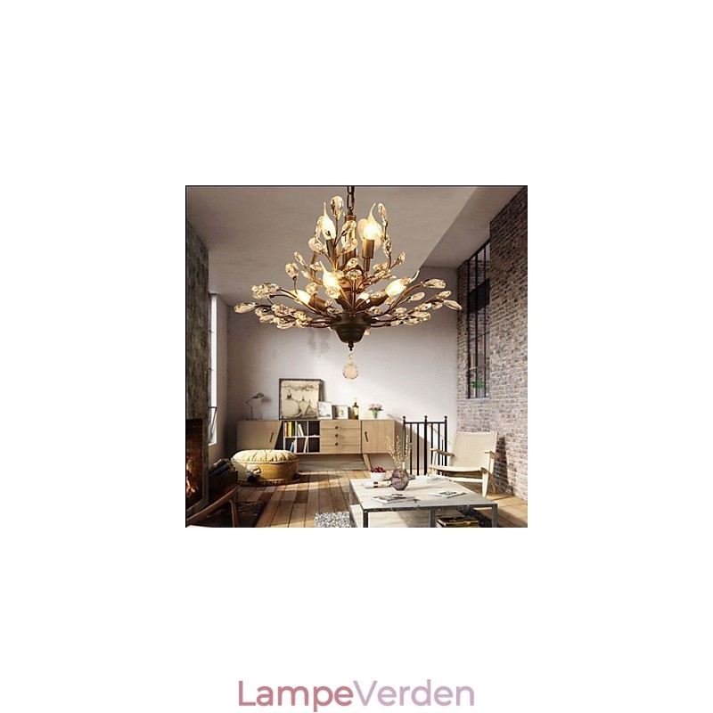 Mediterranean Retro Creative Suction Top Simple Lamper