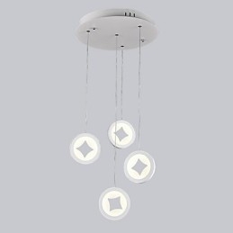 Moderne pendelbelysning i enkel stil