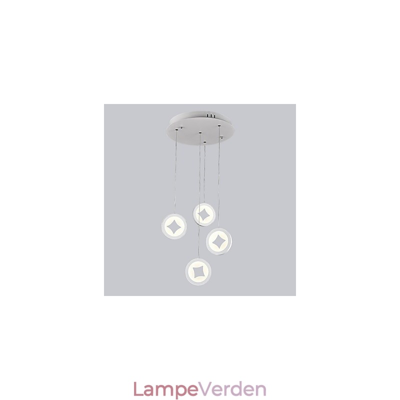 Moderne pendelbelysning i enkel stil