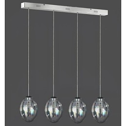 Moderne moderne traditionel klassisk krom metal pendel