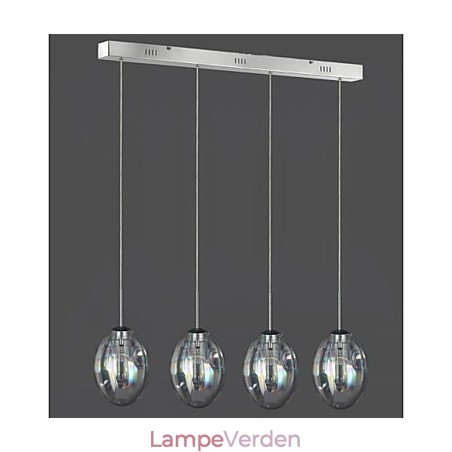 Moderne moderne traditionel klassisk krom metal pendel