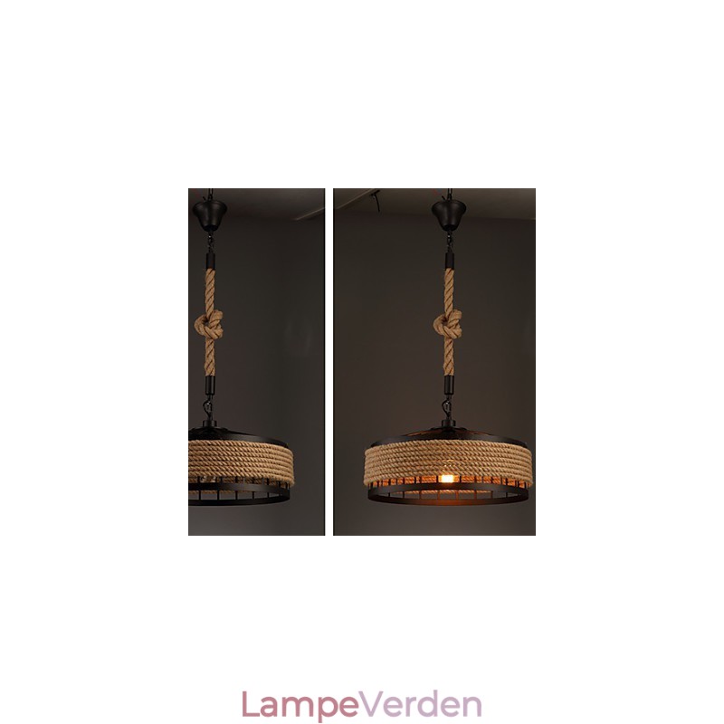 2 Light Country Designere Andre Metal Lysekrone Pendel Light