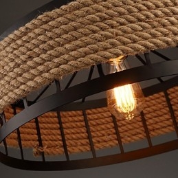 2 Light Country Designere Andre Metal Lysekrone Pendel Light