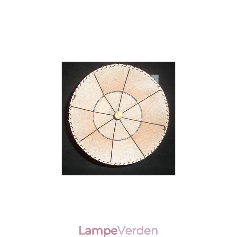 North American Style Retro 1 lys vedhæng i stof skygge