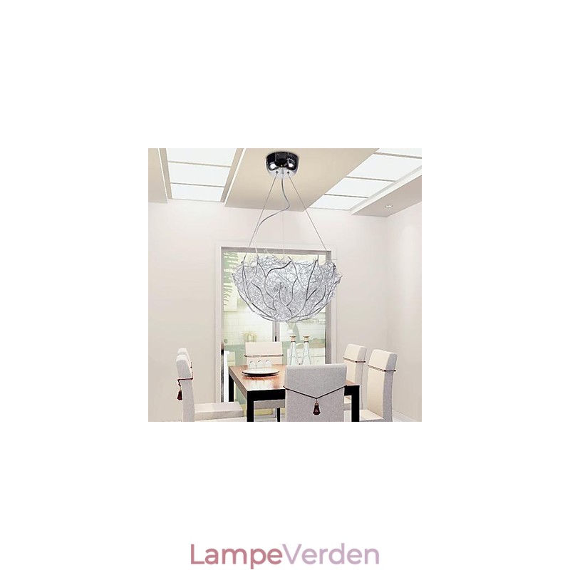 Moderne moderne sølv metal pendel