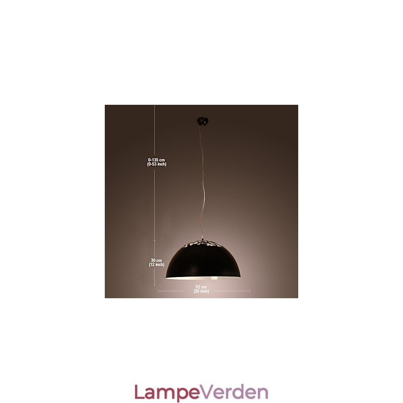 Moderne moderne skål maleri pendel
