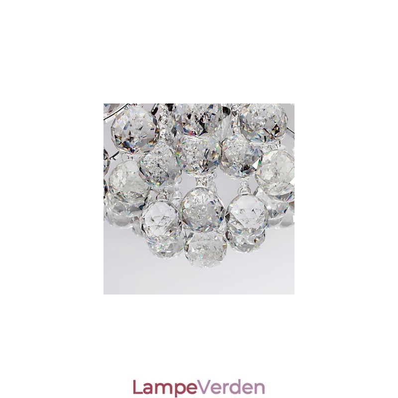 Lysekrone moderne krystal 3 lys