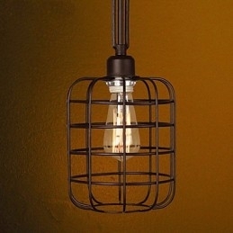 Retro mini stil maleri metal pendel