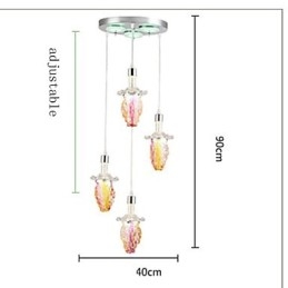 Pendellamper moderne moderne metal