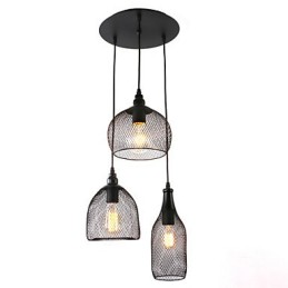 Pendellamper Mini Style Rustik Lodge Retro Country Garage Metal