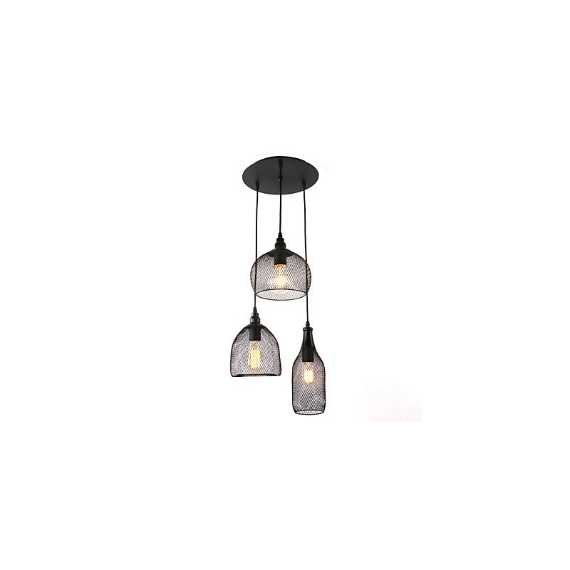 Pendellamper Mini Style Rustik Lodge Retro Country Garage Metal