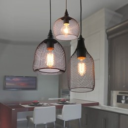 Pendellamper Mini Style Rustik Lodge Retro Country Garage Metal