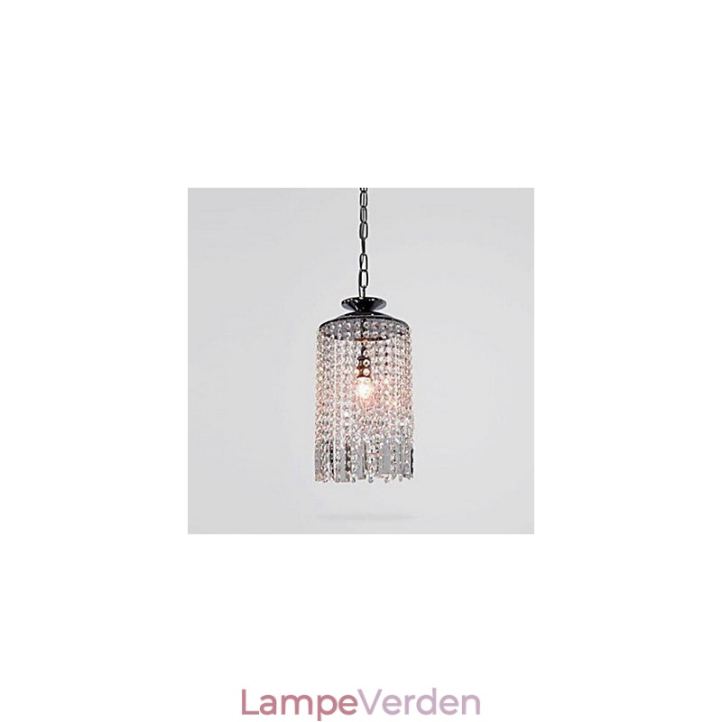 Moderne moderne Crystal Metal Pendel Light