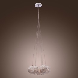 Moderne pendel i aluminium med 7 lys