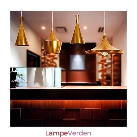 Americange Gold 3-hovedet aluminiumsbordsvedhæng