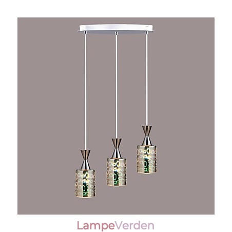 Drømme lasergravering forkromet lampe