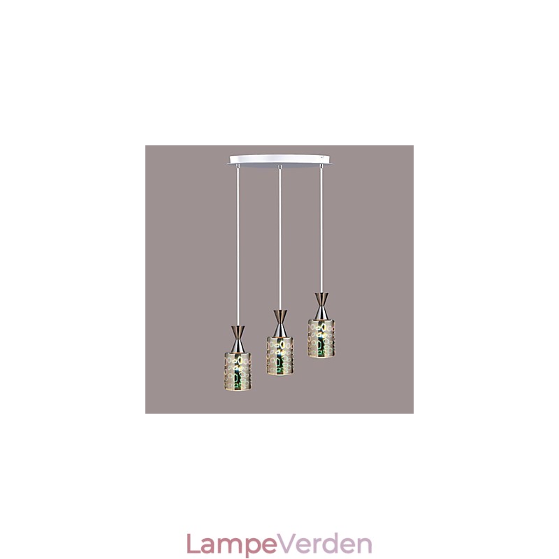 Drømme lasergravering Forkromet lampe 3 Disc