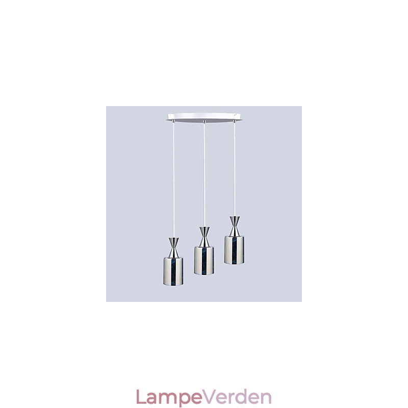 Drømme lasergravering Forkromet lampe 3 Disc