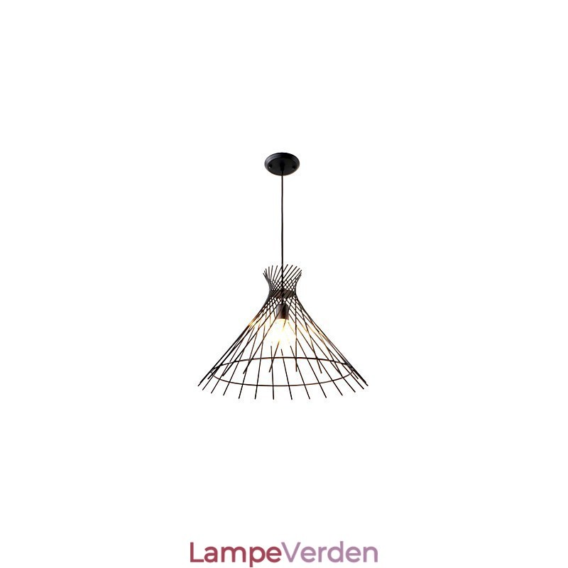 Lysekrone Pendel Mini Style Rustik Lodge Retro Garage Metal