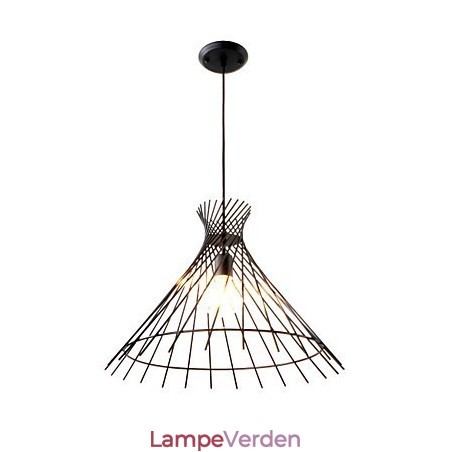 Lysekrone Pendel Mini Style Rustik Lodge Retro Garage Metal