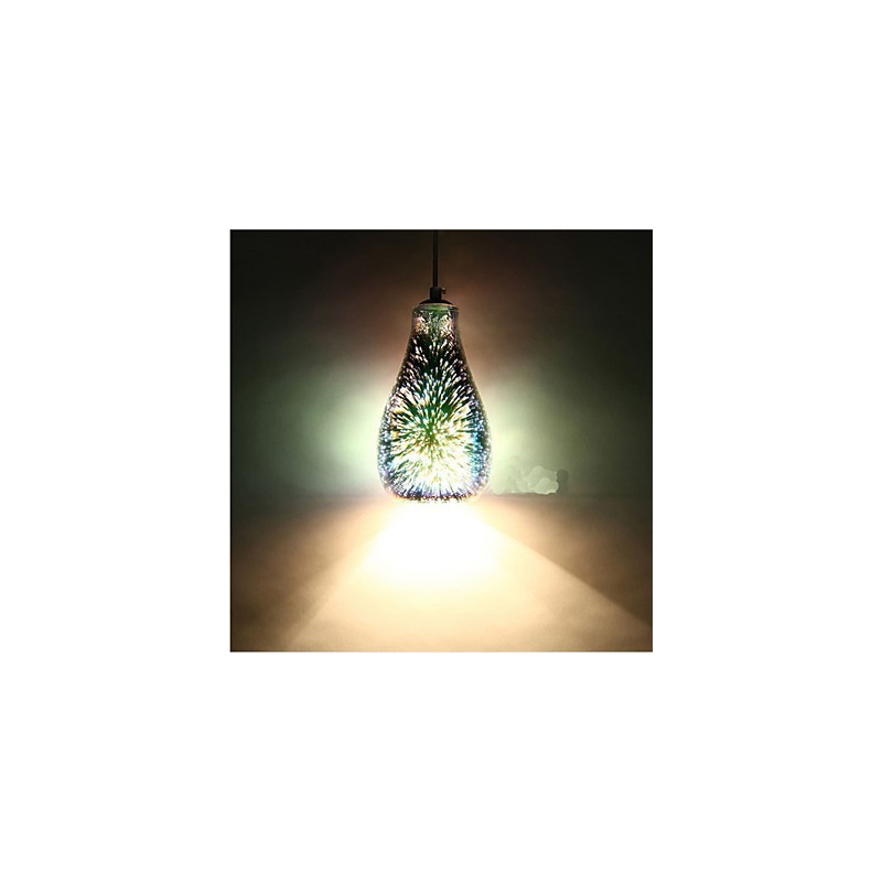 Enkelt bord 3D Glas Creative Pendant C