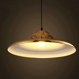 Country Gold Metal Pendel Light Garage