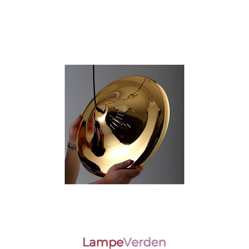 Country Gold Metal Pendel Light Garage