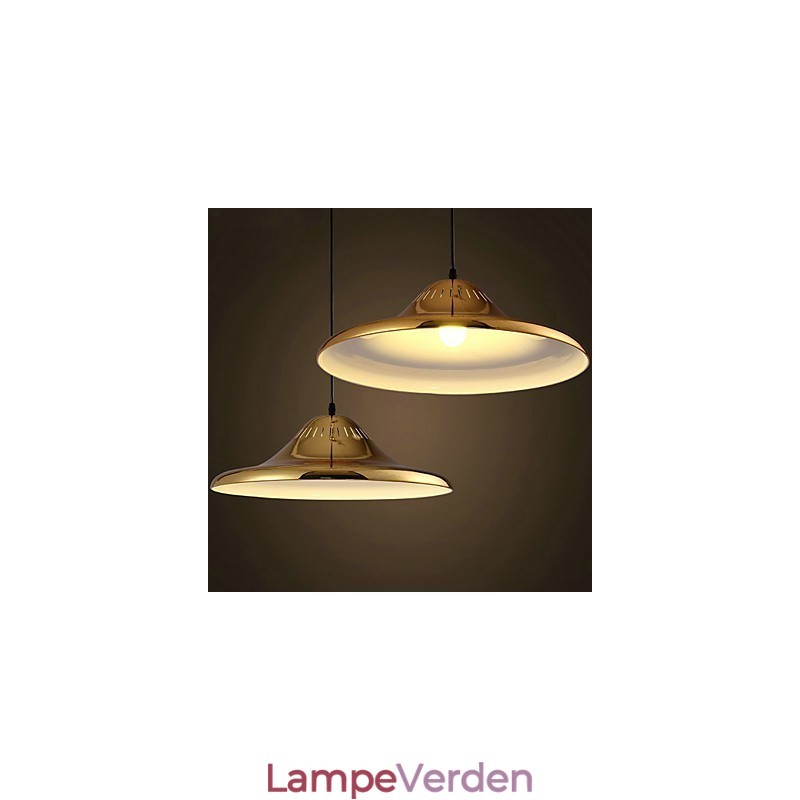 Country Gold Metal Pendel Light Garage