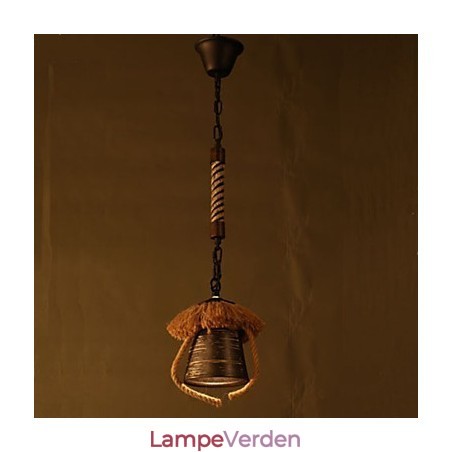 American Country Retro Hamp Keramisk lampe American Country Retro Hamp Keramisk lampe