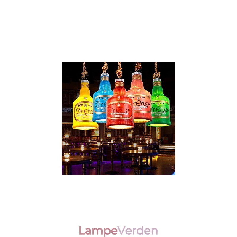American Simple Retro Pendel Pendel med enkelt hoved Pendel