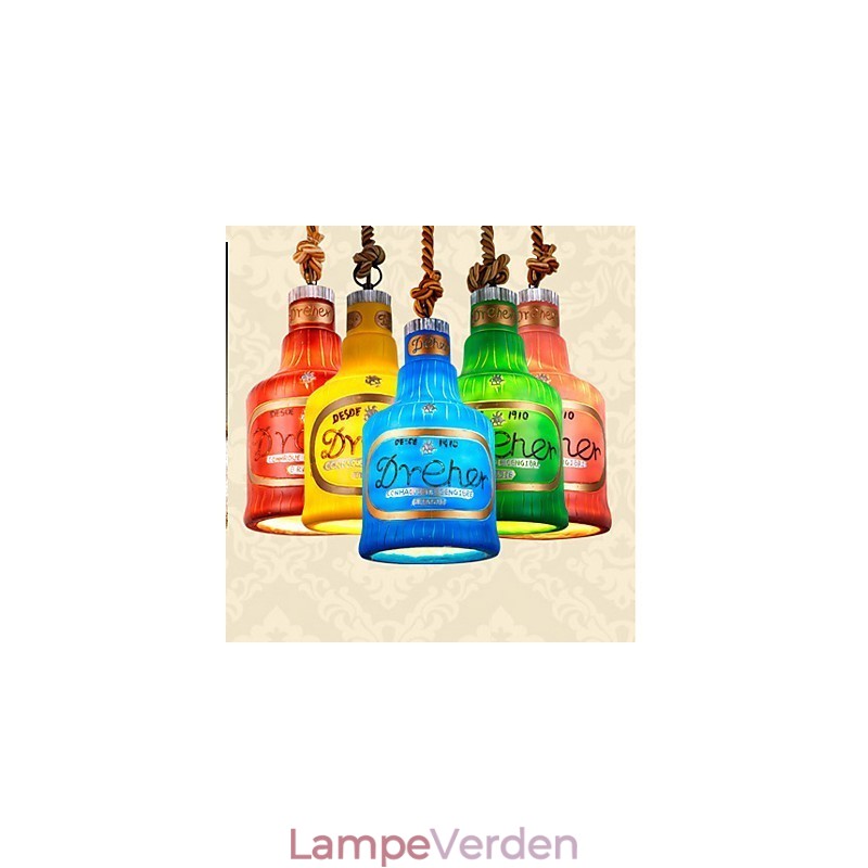 American Simple Retro Pendel Pendel med enkelt hoved Pendel
