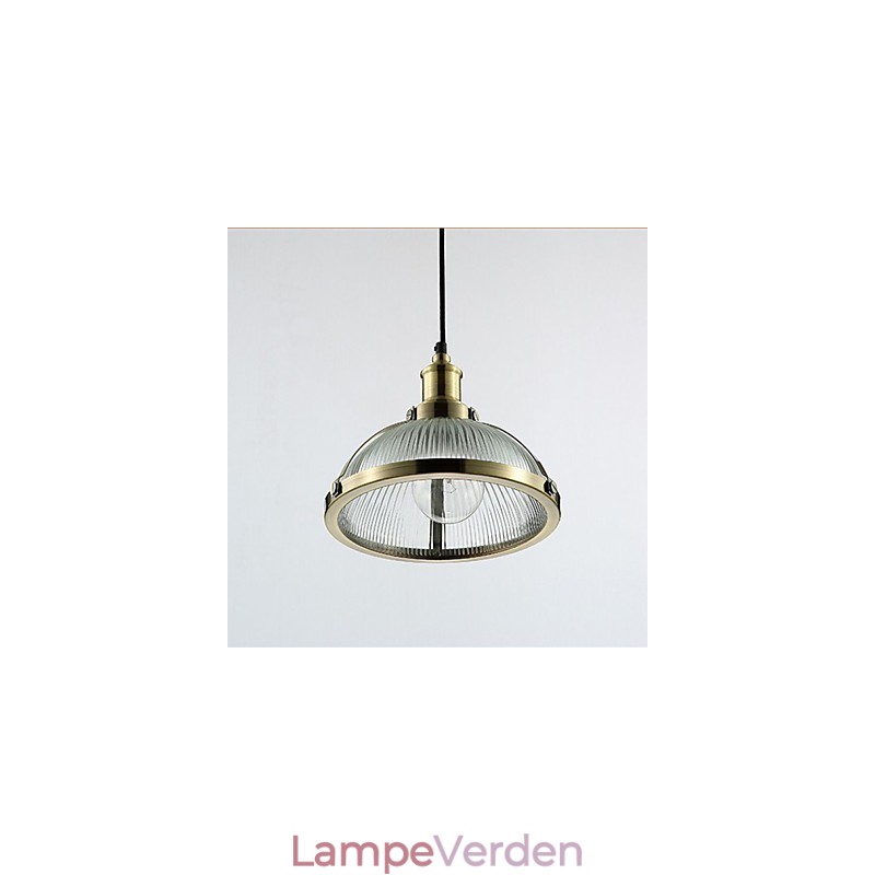Amerikansk retro glas lampeskærm Lille pendel