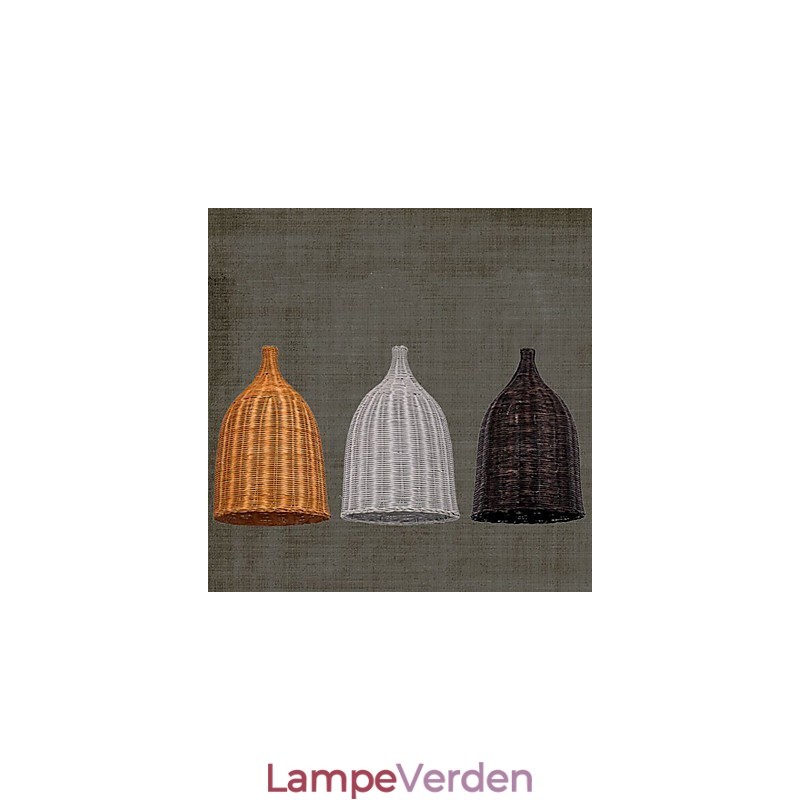Rattan Lysekrone Lysekrone Lysekrone Creative Retro Rattan lampe