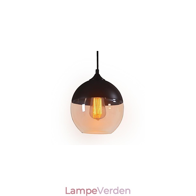 WestMenLights Moderne vintage glasloftspendel 200 mm diameter
