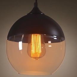 WestMenLights Moderne vintage glasloftspendel 200 mm diameter