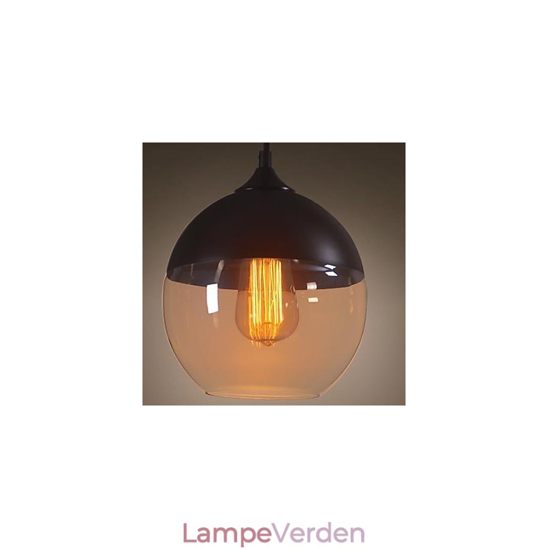 WestMenLights Moderne vintage glasloftspendel 200 mm diameter