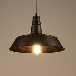 Diameteren på 360 mm Minimalistisk Unik Cover Retro Lysekrone