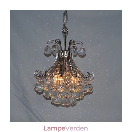 Moderne moderne krystal mini stil galvaniseret lysekrone pendel lys Moderne moderne krystal mini stil galvaniseret lysekrone pendel lys