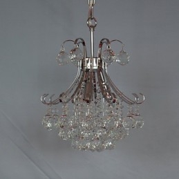 Moderne moderne krystal mini stil galvaniseret lysekrone pendel lys