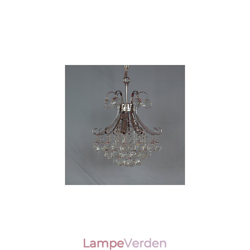 Moderne moderne krystal mini stil galvaniseret lysekrone pendel lys