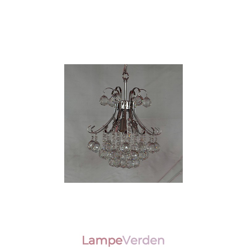 Moderne moderne krystal mini stil galvaniseret lysekrone pendel lys