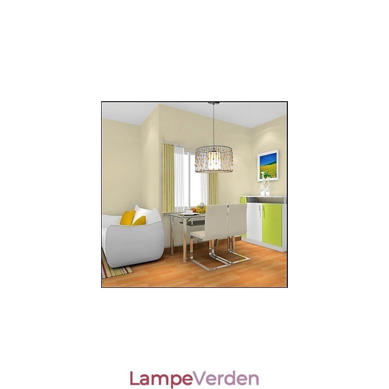 Lampens enkelthoved er en cylindrisk perle.