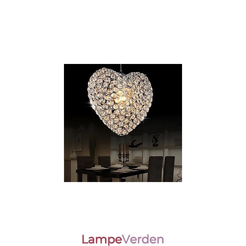 Moderne moderne Crystal Metal Pendel Light