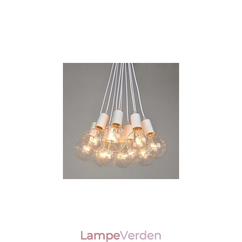 Landmaleri Metal Lysekrone