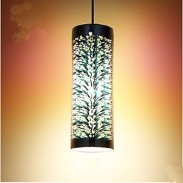 Enkelt bord 3D Glas Creative Pendant